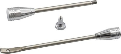 Chrome Turn Signal Lever Kit - Tilt Lever Flasher Knob Compatible with GM 3 Pcs