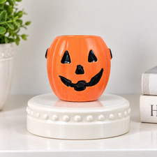 Nora Fleming Boo Bucket Mini A437 Halloween Hand Painted Serving Charm NEW