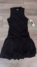 Madden NYC Little Black Dress Size Small Bubble Skirt Sleeveless New W Tags!