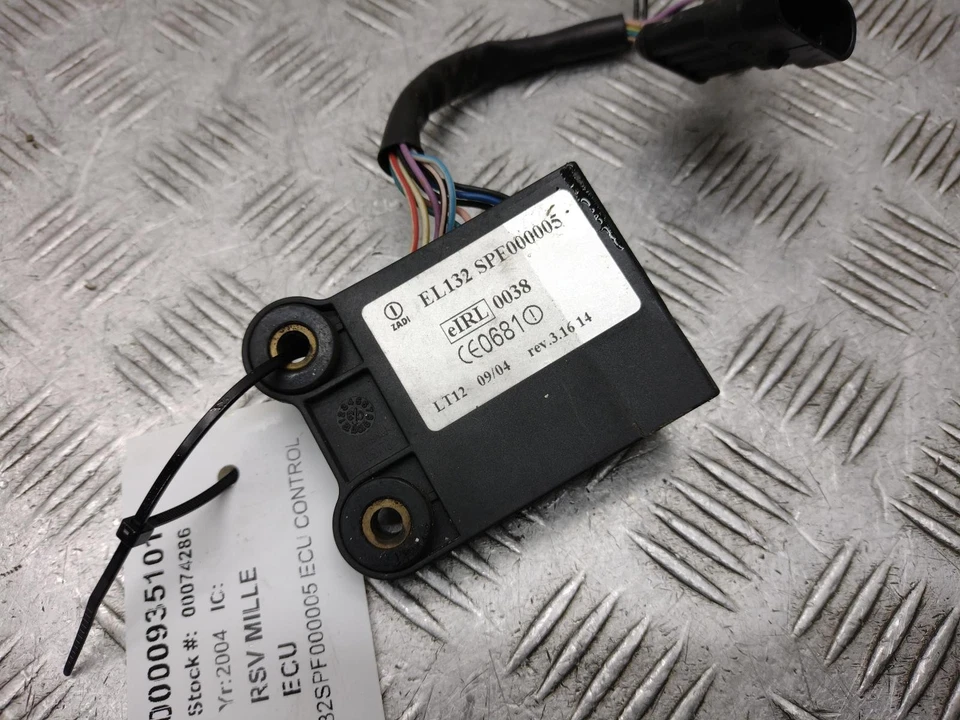 2004 APRILIA RSV MILLE RSV1000 V2 GEN 2 ECU / CDI CONTROL BOX (SEE LISTING) - Image 3 of 4