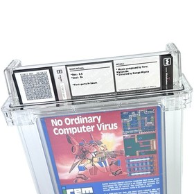 New NES Metal Storm WATA 8.5 Factory Sealed 1991 Graded Nintendo Game