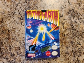 To the Earth (NES, 1990) w/ Box