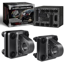 Autmatch D Ring Shackle Mount 2 Pack 52910 Lbs Bolt On For Jeep Gunmetal Gray