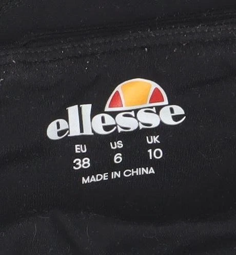 Ellesse Women Black Size 10 Leggings Stretch Athletic Trousers — 第 4/4 张图片