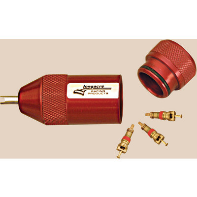 Longacre 52-50270, One Red Aluminum Valve Core Stem Tool Performance Racing Part