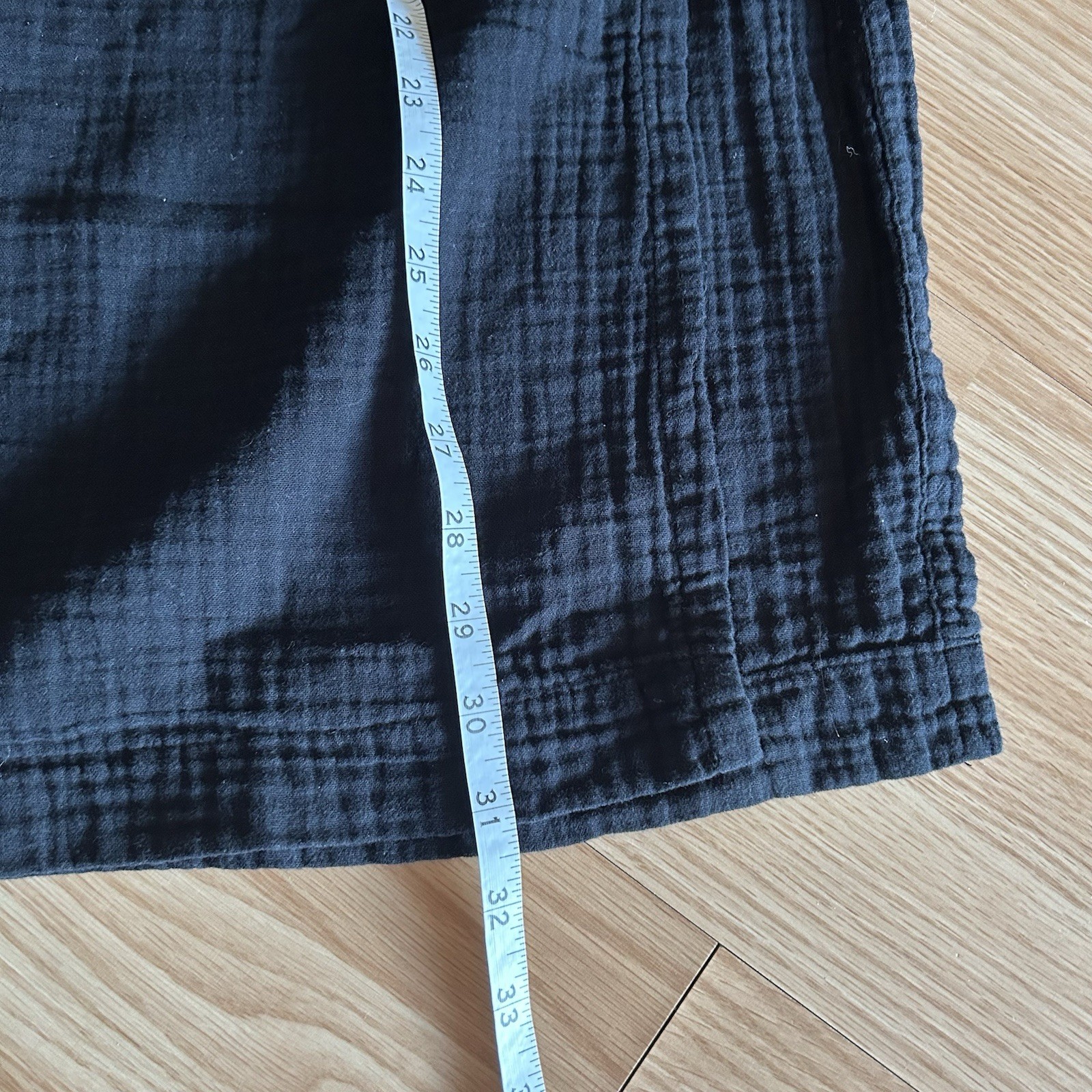 Universal Thread Black Casual Split End Skirt Med… - image 7