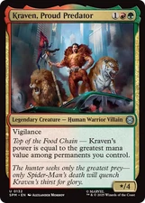Kraven, Proud Predator (FOIL) x1 - MTG Marvel's Spider-Man SPM #132