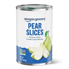 Amazon Grocery, Pear Slices, 15 Oz (Previously , Packaging May Vary)