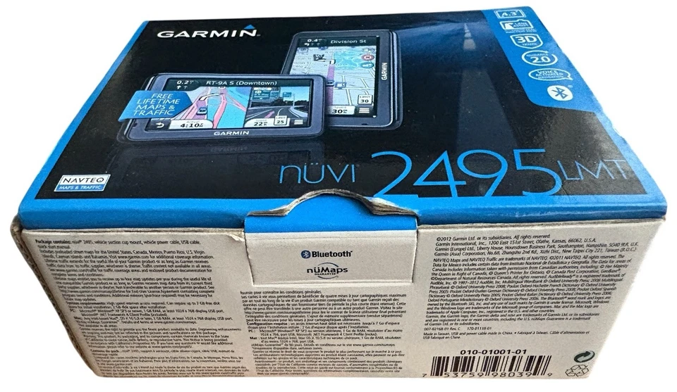 Garmin Nüvi 2495LMT 4.3-Inch Portable GPS Navigator with Lifetime Maps - Image 4 of 4