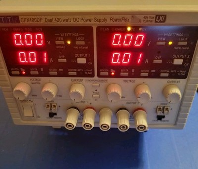 Aim-TTi CPX400DP Dual 420W DC Power Supply PowerFlex LXI 60V 20A Bench Lab