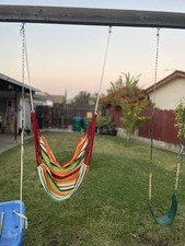 Fabric Swing Hammock Chair Minimalist Portabl...