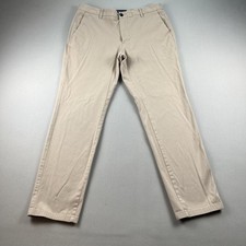 Everlane Uniform Pants Mens 34x30 Beige Khaki Chino Slim Fit Casual Workwear