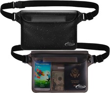 AiRunTech Waterproof Fanny Pack,Phone Pouch Dry Bag for Passport Wallet Purse,Fl