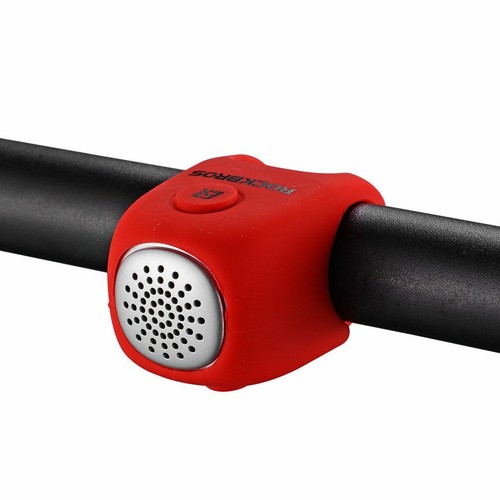 ROCKBROS Campanello Elettrico Bici Campanello Bicicletta MTB Impermeabile,  Rosso | eBay