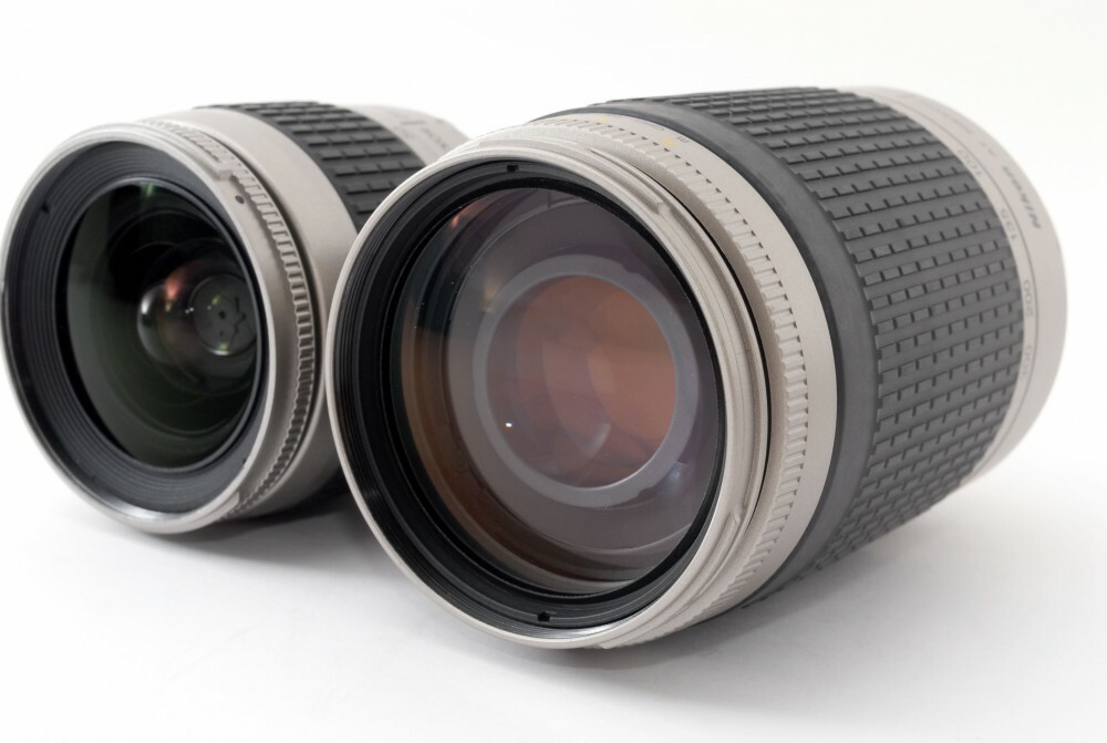 ニコン　80D7100 Nikon D7100 24.1MP 28-80/70-300mm Lens [Exc+++] w/8GB SD