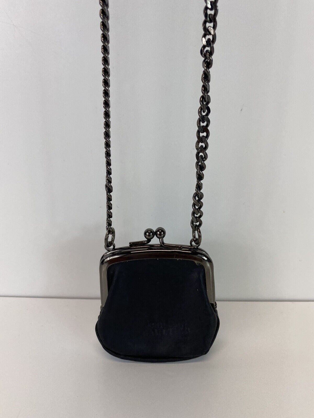 Rare Vtg Jean Paul Gaultier Mini Black Coin Purse… - image 1