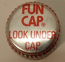 Vintage 1984 Coca-Cola FUN CAP Coke Soda Pop Bottle Cap Kodak Deal