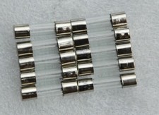 10 Pcs 250V 0.5A 5mmx20mm Fast Blow Type Quick Glass Tube Fuses