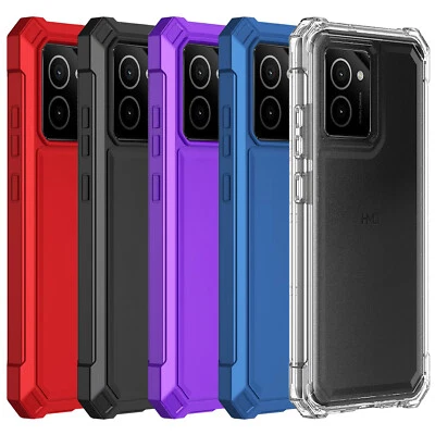 TJS For HMD Vibe Phone Case 2 Layer Protection Shockproof Corners TPU Bumper Cover
