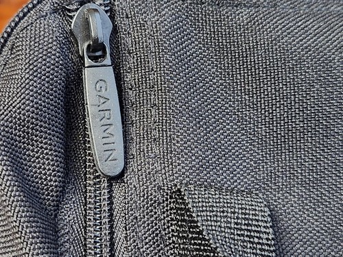 Garmin Deluxe GPS Carrying Case Black Canvas Bag 101-10231-01 Protective Storage - Picture 4 of 6
