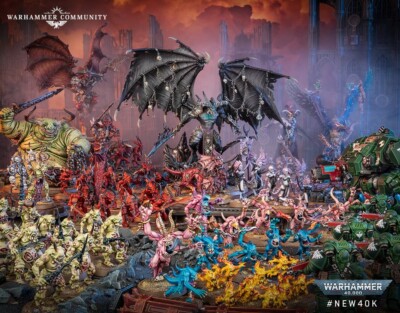 Chaos Daemons Bits Restposten Multilisting - Warhammer AOS / 40k 