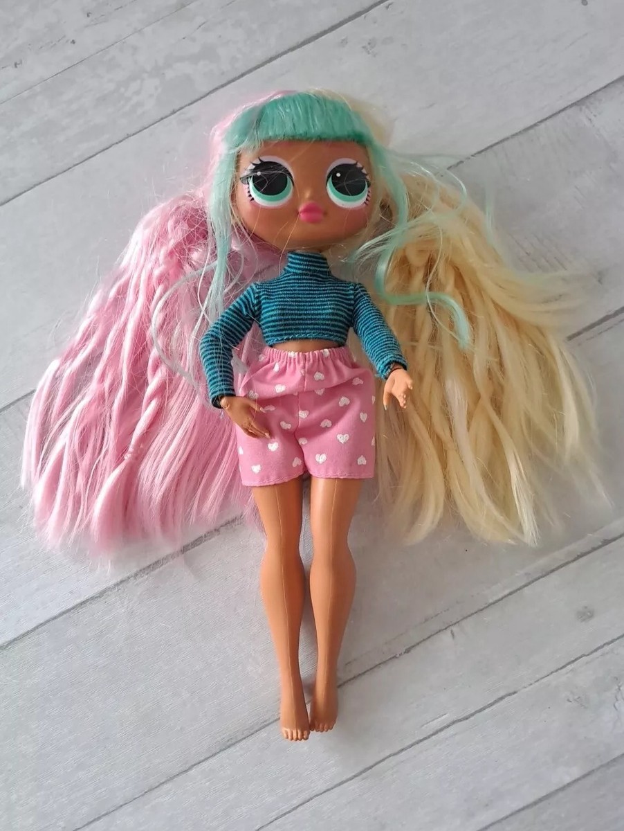 2019 Mga LOL Surprise OMG Candylicious Doll Pink, Teal Blue