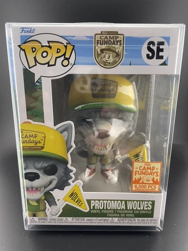 Funko Pop! Camp Fundays 2023 Mascot Protomoa Wolves 6500pc