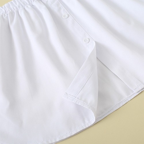 Minirock Shirt Verlängerung verstellbar Lagenlook Fake Top unterer Sweep Saum die Basis. - Bild 8 von 17