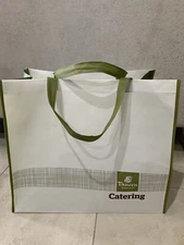 Panera Bread Catering Tote Bag 21x12x18 Large Reusable Grocery Lot of 2