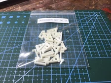 1/24-1/25 Scale Truck Trailer Model Accessories Lowboy Trailer Outriggers