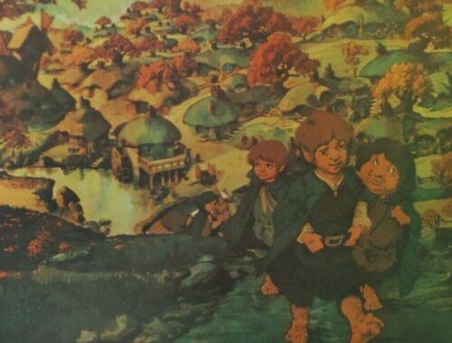 1980 LORD OF THE RINGS Animated Movie Lobby Card Ralph Bakshi, .  Tolkien #2 | eBay