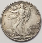 U.S. 1936-D Walking Liberty Silver Half Dollar - 50c - FS-101 (DDO)!!