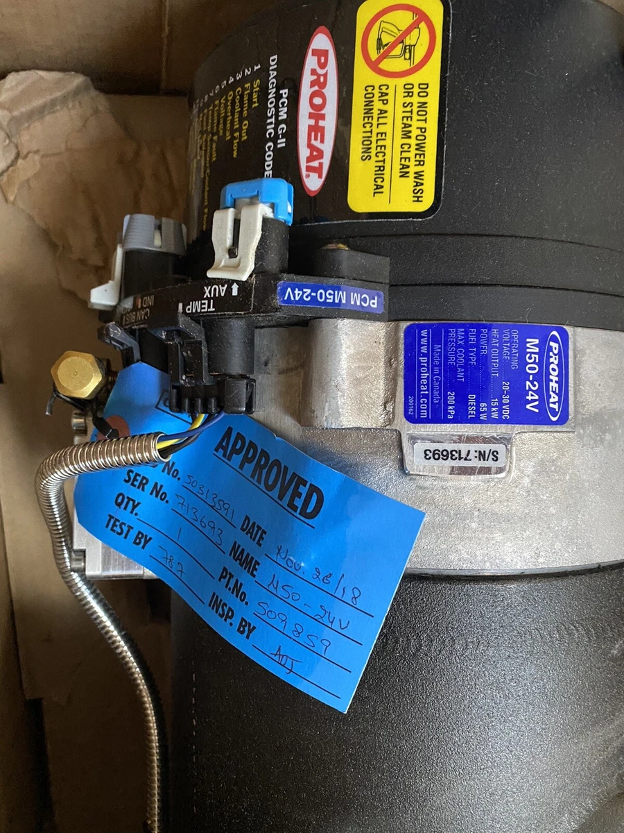 Proheat M50 diesel coolant heater 24v | eBay