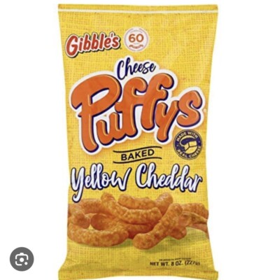Gibbles Cheese Puffs 8oz