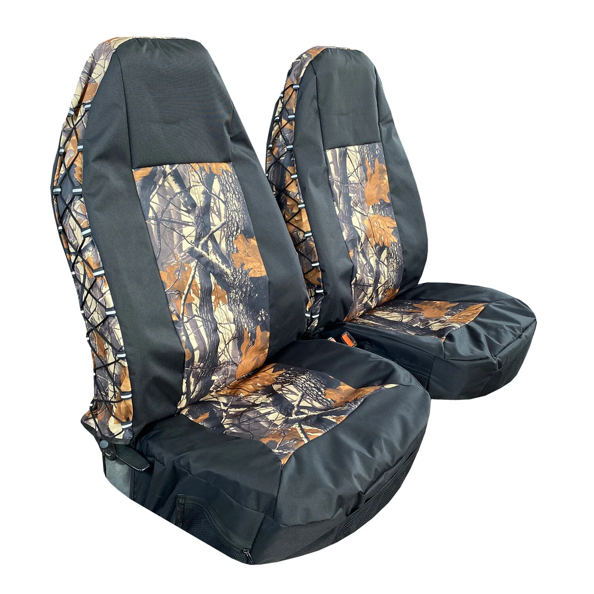 Canvas seat outlet covers for trucks