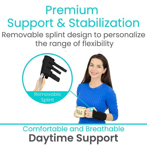 Soporte de muñeca Vive - Reversible, férula para túnel carpiano y tendinitis - Imagen 3 de 17