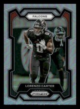 2023 Panini Prizm #16 Lorenzo Carter Silver Atlanta Falcons
