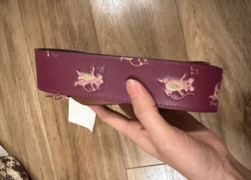 Coach Mouse Leather Strap - Picture 1 of 1