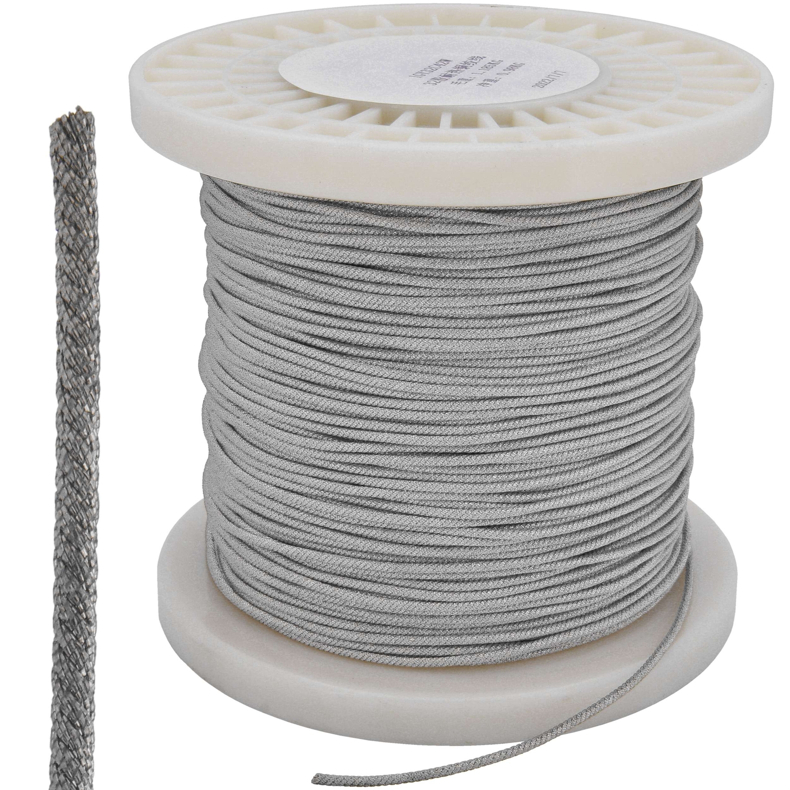 1 Meter Silber Litze Draht gedrillt Lautsprecher Membran 1,7mm Voice coil wire