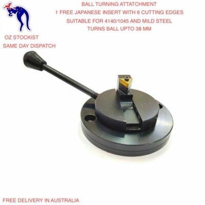 Ball Turning Attachment for Lathe Machines Center Height 3.5  Turn Balls & Cones