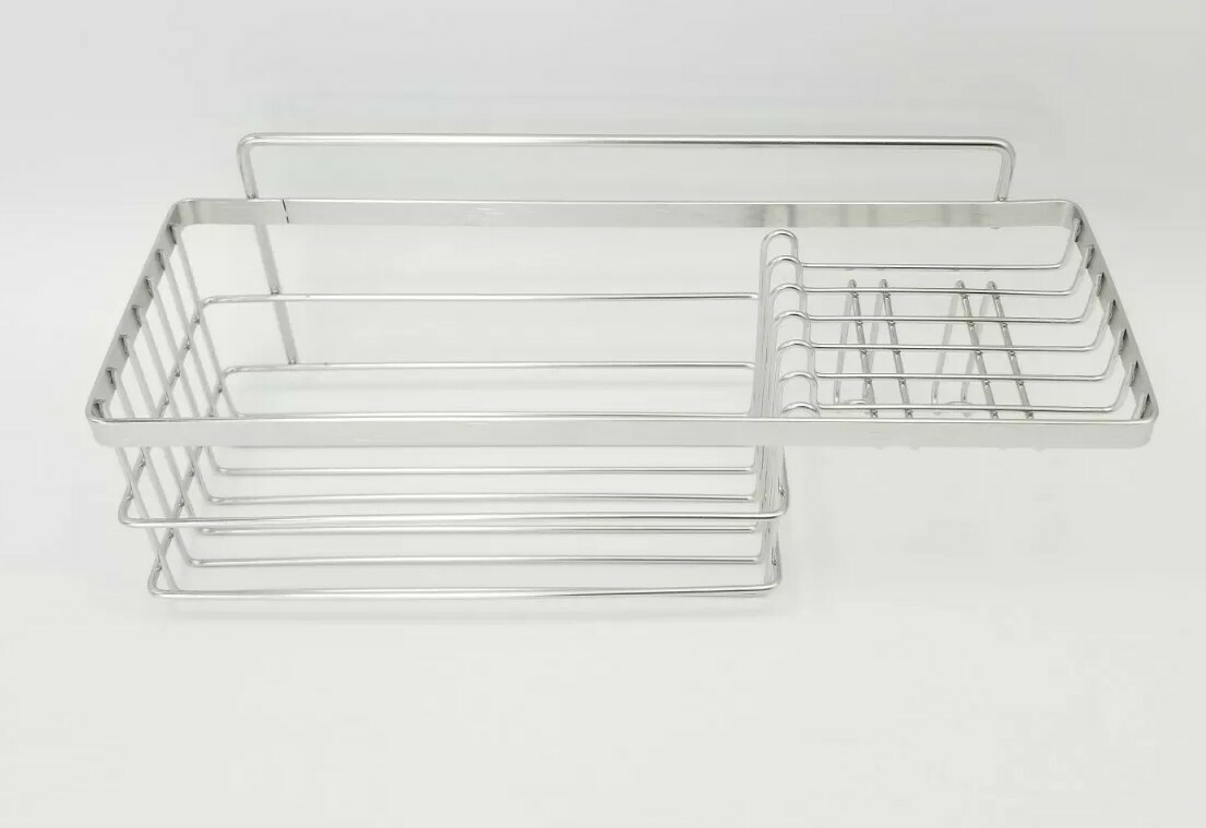 Tesot Adhesive Shelf PK Shower Caddy Basket Shelf 