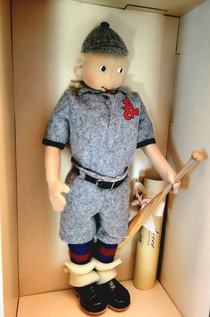 1995 STEIFF LIMITED EDITION 1913 Replica Baseball Player #411656