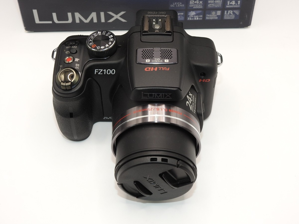 Panasonic LUMIX FZ100 14.1MP Digital Camera - Black for sale Panasonic LUMIX FZ100 14.1MP Digital Camera - Black for sale