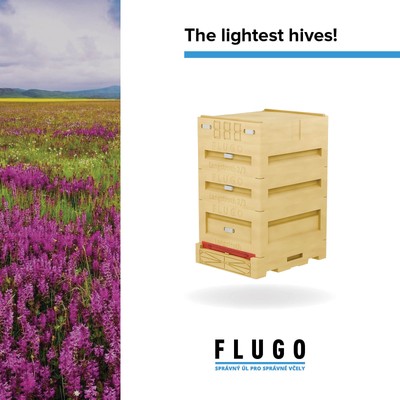 Flugo - Langstroth Beehive, Polyurethane Insulated Hive, Beekeeping Equipment