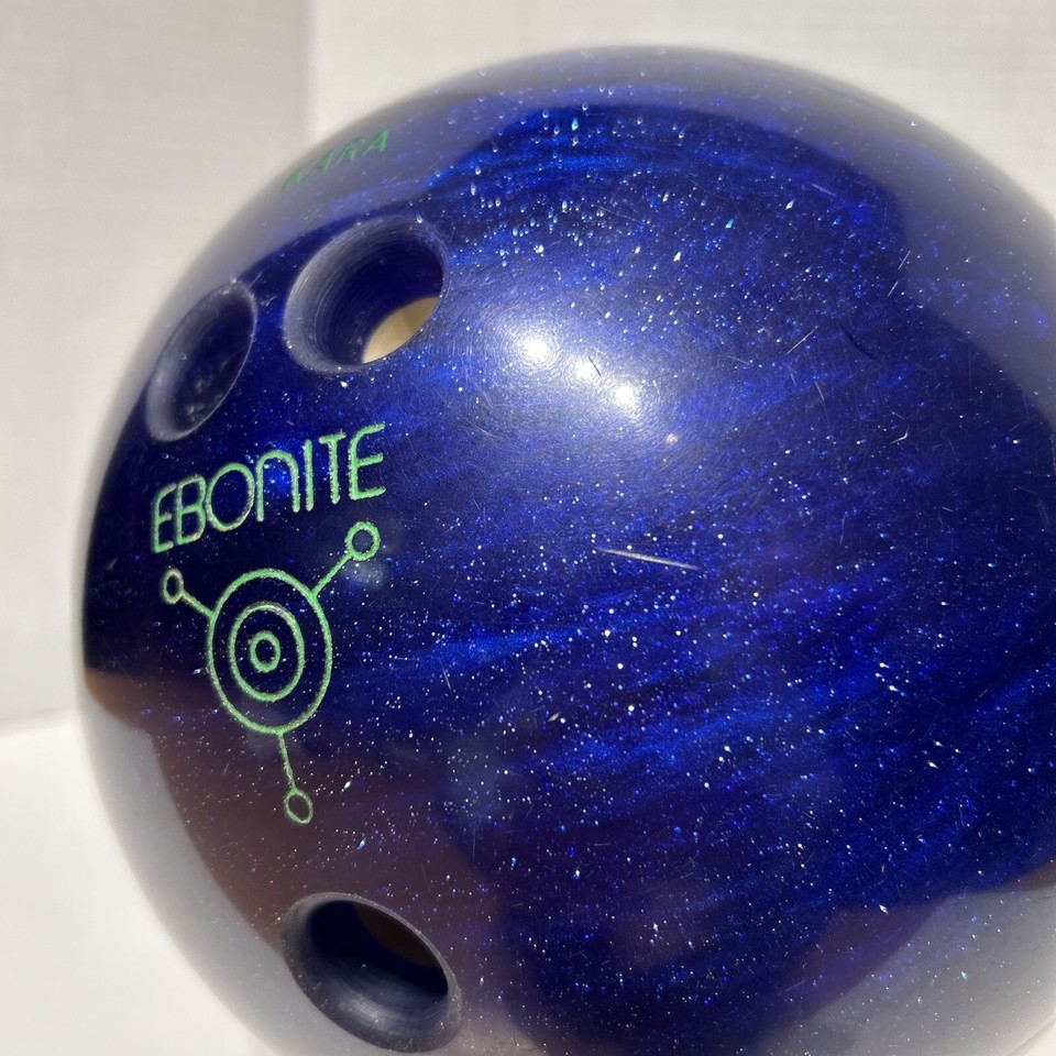 10 lb 4oz. Ebonite Magnum Gyro Bowling Ball MultiColor Galaxy Swirl