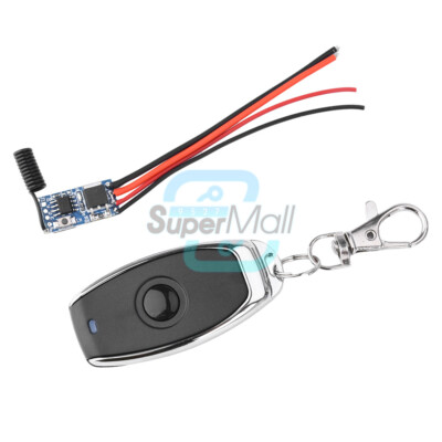 DC5-12V Universal Wireless Switch Remote Control Switch Mini LED Lamp Controller