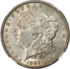 Morgan Silver Dollar 1893-O, NGC Graded AU-58. Key Date. Nice Rare Coin!