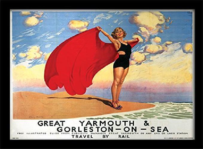 Pyramid International GT Yarmouth Stampa con Cornice Memorabilia, Multicolore, 3