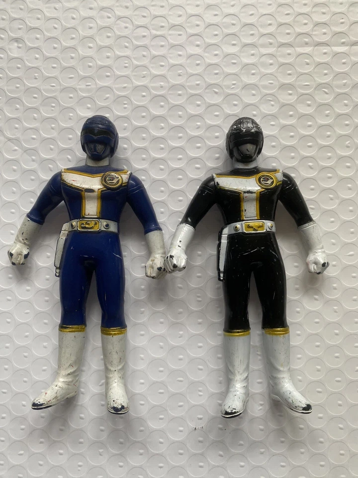 Turboranger Vinyl Sentai Power Rangers Popy Chogokin Godaikin Mattel Bandai 1989 - Image 4 of 4