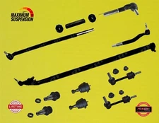 XRF Tie Rod End Upper and Lower Ball Joint Steering Kit for RAM2500 3500 14-22